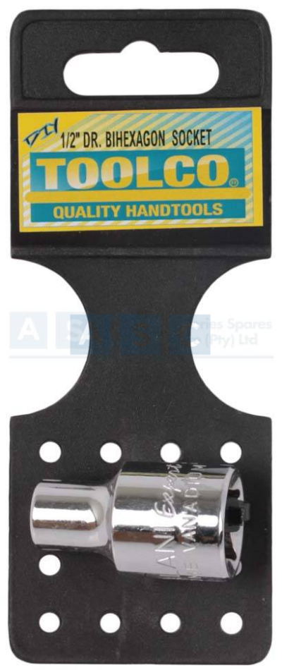 SOCKET 8MM.1/2DR.12PT CRV MIRROR POLISH FINISH