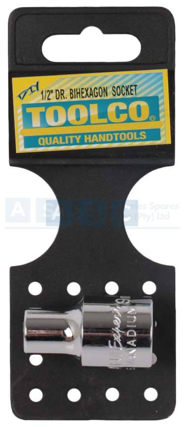 SOCKET 9MM.1/2DR.12PT CRV MIRROR POLISH FINISH