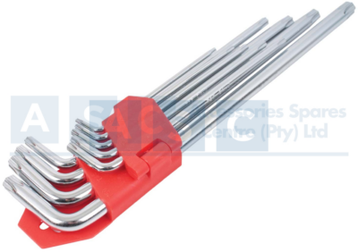 9 PCE OFFSET TORX LONG 230MM SET