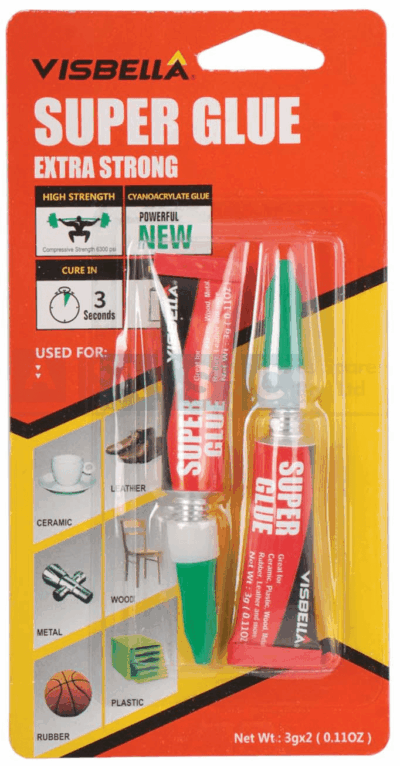 VISBELLA SUPER GLUE (2PC) MULTI PURPOSE SUPER GLUE   DISCONTINUED