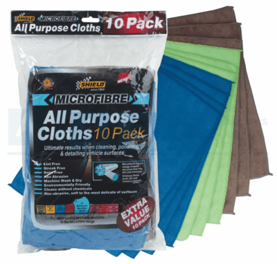 MICROFIBRE ALL PURPOSE TOWELS 10 PACK