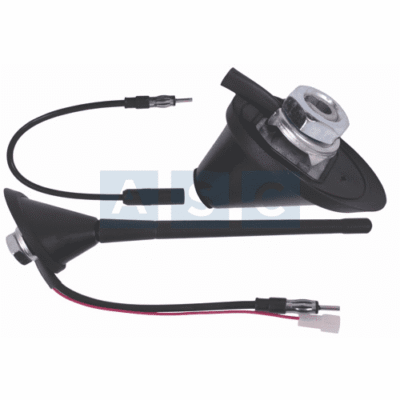 AERIAL UNIV.RUBBER ROOF MTG LENGTH 18CM  W/WIRE 20CM