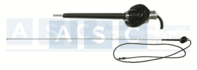 AERIAL HI-LUX 98- BLACK ONE SECTION