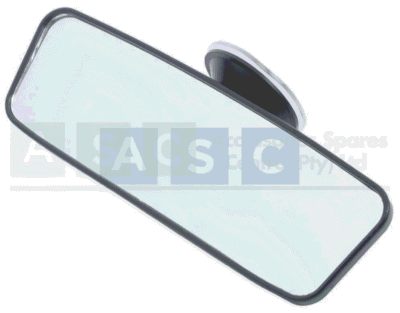 SUCTION REARVIEW MIRROR 16.5x5.5CM