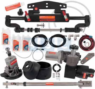 HYD.POWER STEERING KIT UP TO 700 TWIN ENGINE MULTIFLEX