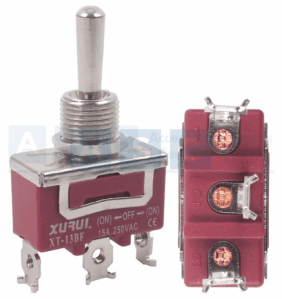 SWITCH TOGGLE ROCK BACK ON-OFF-ON WINCHE