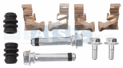 CALIPER PIN KIT FOR QUANTUM  FOR 1 WHEEL 2 PINS 2 BOLTS 2 DUST COVER