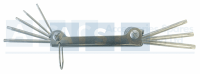 TORX KEY SET 8PC CV-R STEEL CASE NOT VIABLE