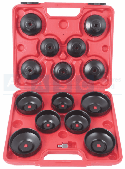 OIL FILTER REMOVER 14 PC CUP TYPE