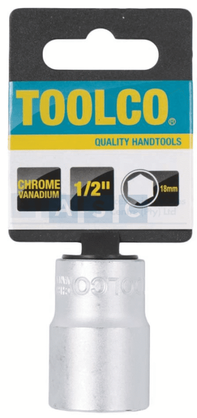 SOCKET 18MM.1/2DR.6PT