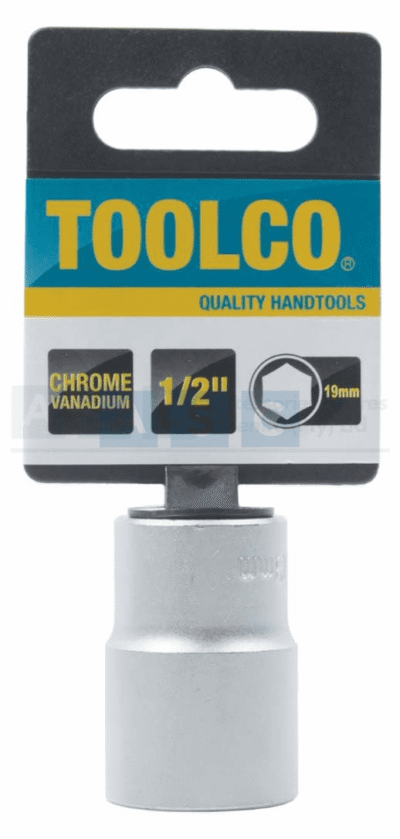 SOCKET 19MM.1/2DR.6PT