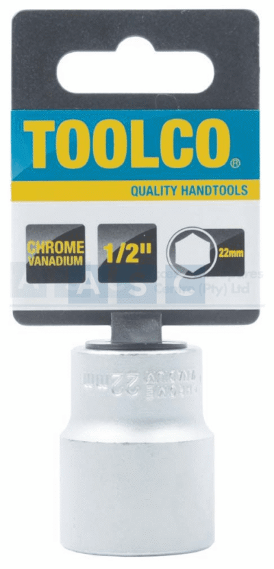 SOCKET 22MM.1/2DR.6PT