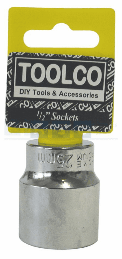 SOCKET 25MM.1/2DR.6PT