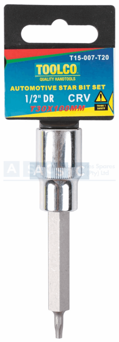 TORX BIT T20 LONG 1/2DR.40CR-V