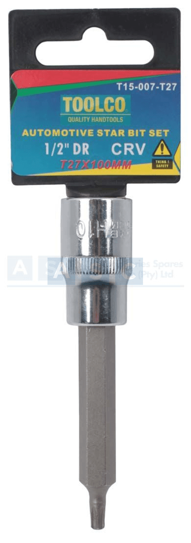 TORX BIT T27 LONG 1/2DR.CR-V