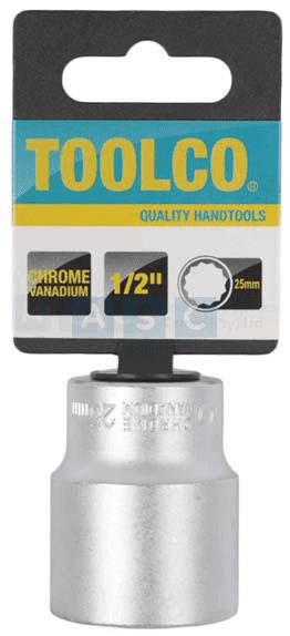 SOCKET 25MM 1/2DR.12PT
