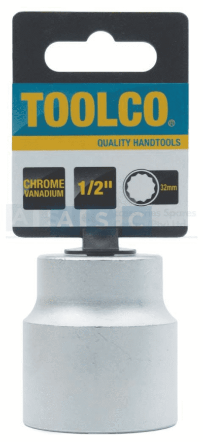 SOCKET 32MM 1/2DR.12PT