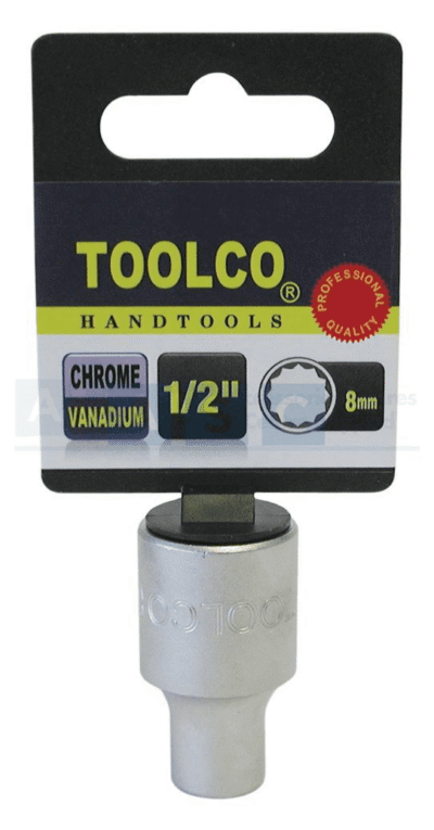 SOCKET 8MM 1/2DR.12PT