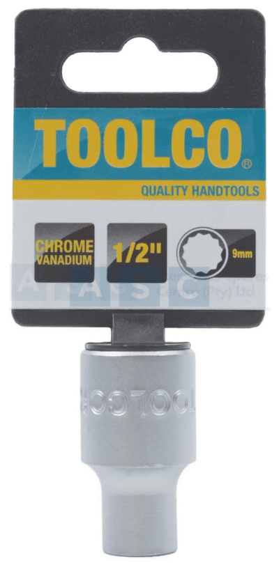 SOCKET 9MM 1/2DR.12PT
