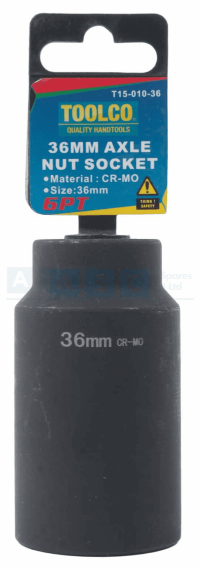 AXLE SOCKET HD 1/2DR.6PT