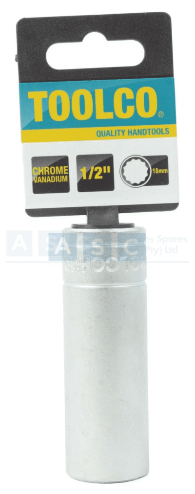 SOCKET TUBE 18MM 1/2DR.76MM 12PT