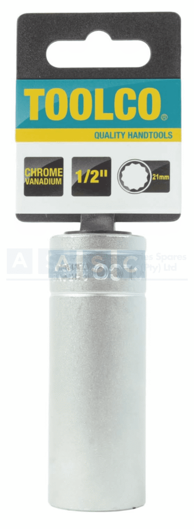 SOCKET TUBE 21MM 1/2DR.76MM 12PT