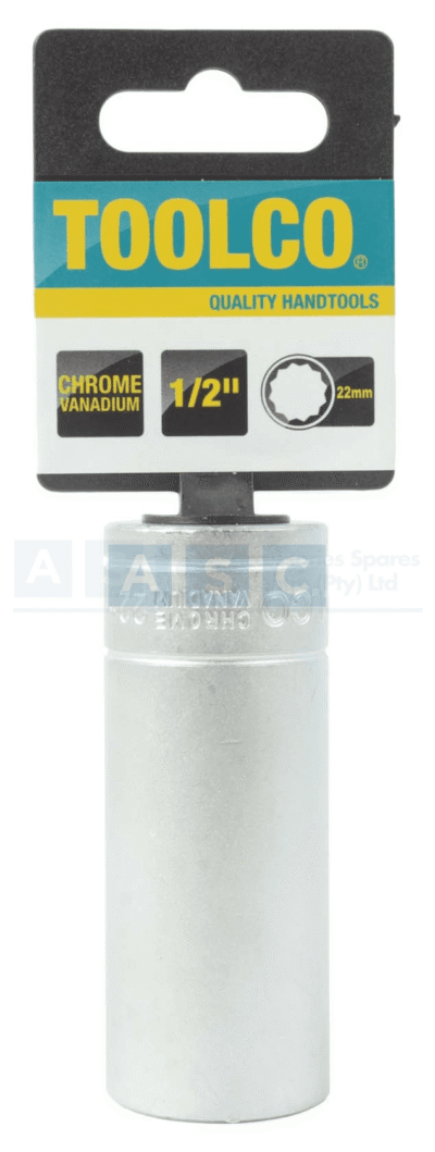 SOCKET TUBE 22MM1/2DR.76MM 12PT