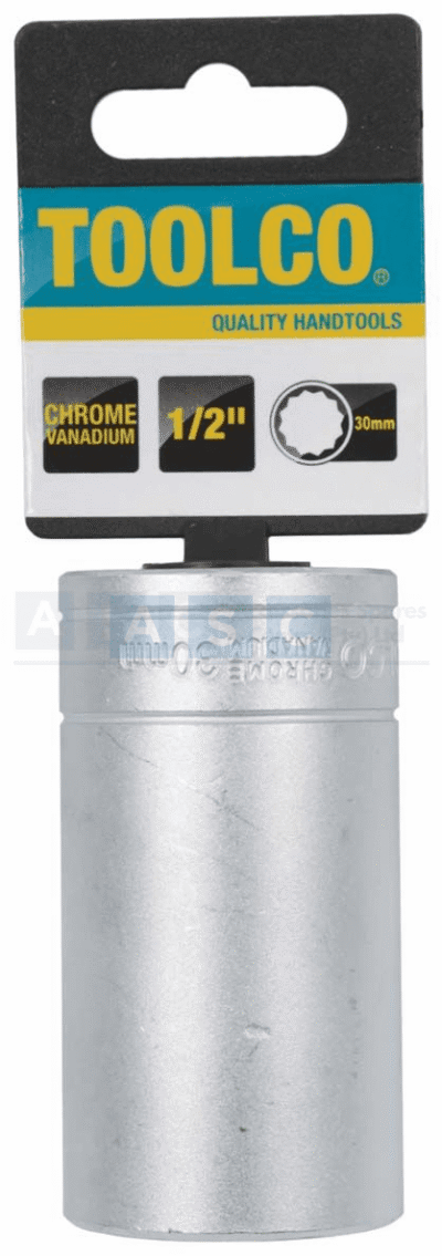 SOCKET TUBE 30MM 1/2DR.76MM 12PT