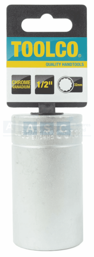SOCKET TUBE 32MM 1/2DR.76MM 12PT