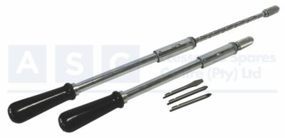 RATCHET SCREWDRIVER 500MM 3BIT