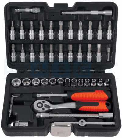 SOCKET SET 46PC 1/4 DRIVE CRV