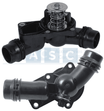 THERMOSTAT HOUSING BMW E46 320/30/25 -05 ECHLIN NO. 2345