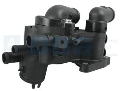 THERMOSTAT HSING VW POLO W/BY-PASS PIPE BLM /BAH ENG.