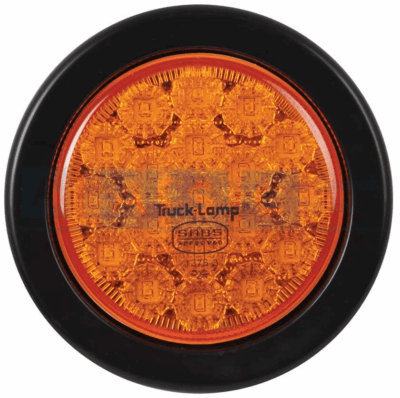 TRAILER LED TAIL LAMP AMBER 19LEDS 100MM 10-30V