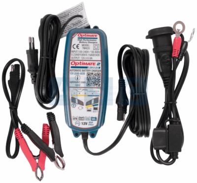 OPTIMATE 2 SMART CHARGER 96AH 12V MAINTENANCE CHARGER 0.8A  DISCONTINU