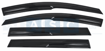 WINDSHIELD SET 4PC HONDA CRV 2017- 2.5MM THICKNESS / BLACK