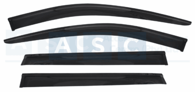 WINDSHIELD SET 4PC NISSAN X-TRIAL 2014- 2.5MM THICKNESS / BLACK