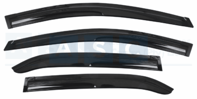 WINDSHIELD SET 4PC COROLLA 14-18 2.5MM THICKNESS / BLACK