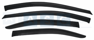 WINDSHIELD SET 4PC COROLLA 2019- 2.5MM THICKNESS / BLACK