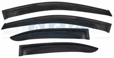WINDSHIELD SET 4PC YARIS SEDAN 2014- 2.5MM THICKNESS / BLACK