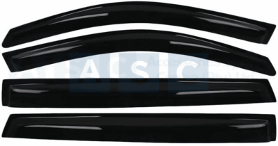 WINDSHIELD SET 4PCS RAV 08-13 1.8MM THICKNESS /BLACK