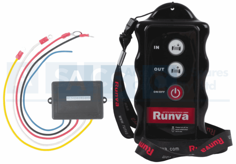 Runva Remote Control WIRELESS REMOTE RUNVA SET 12V or 24V – Accessories Spares Centre