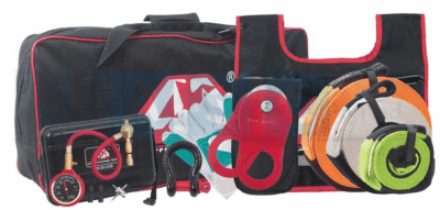 RECOVERY WINCH KIT 10PC 9M 8T SNATCH STRAP/3M 12T TREE PROTECTOR
