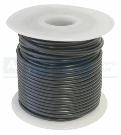 CABLE BLACK 2.00MM(30M) REEL