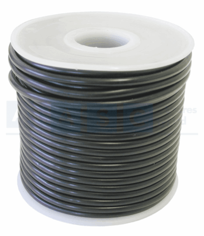 CABLE BLACK 4.00MM(30M)REEL