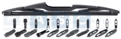 WIPER BLADE REAR 12INCH UNIV.11 ADAPATOR 300MM