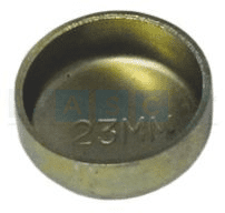 WELSCH PLUG 23MM ZINC PLATE