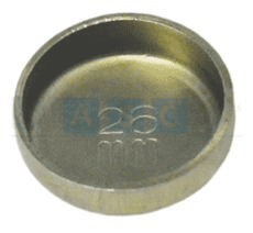 WELSCH PLUG 26MM ZINC PLATE