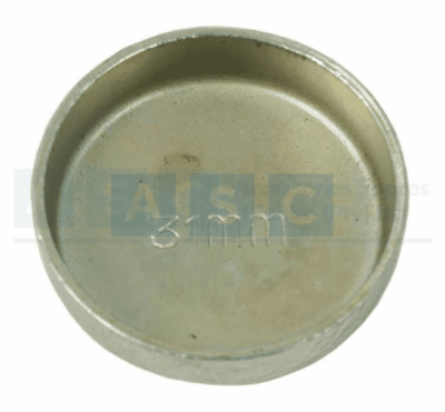 WELSCH PLUG 31MM ZINC PLATED