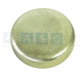 WELSCH PLUG 32MM ZINC PLATE